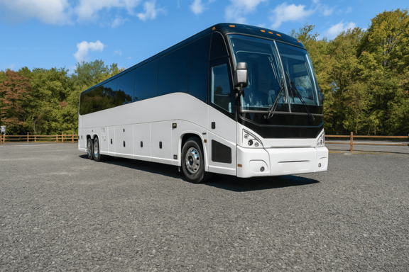 Rohnert Park Charter Bus 56 Passenger Charter Bus