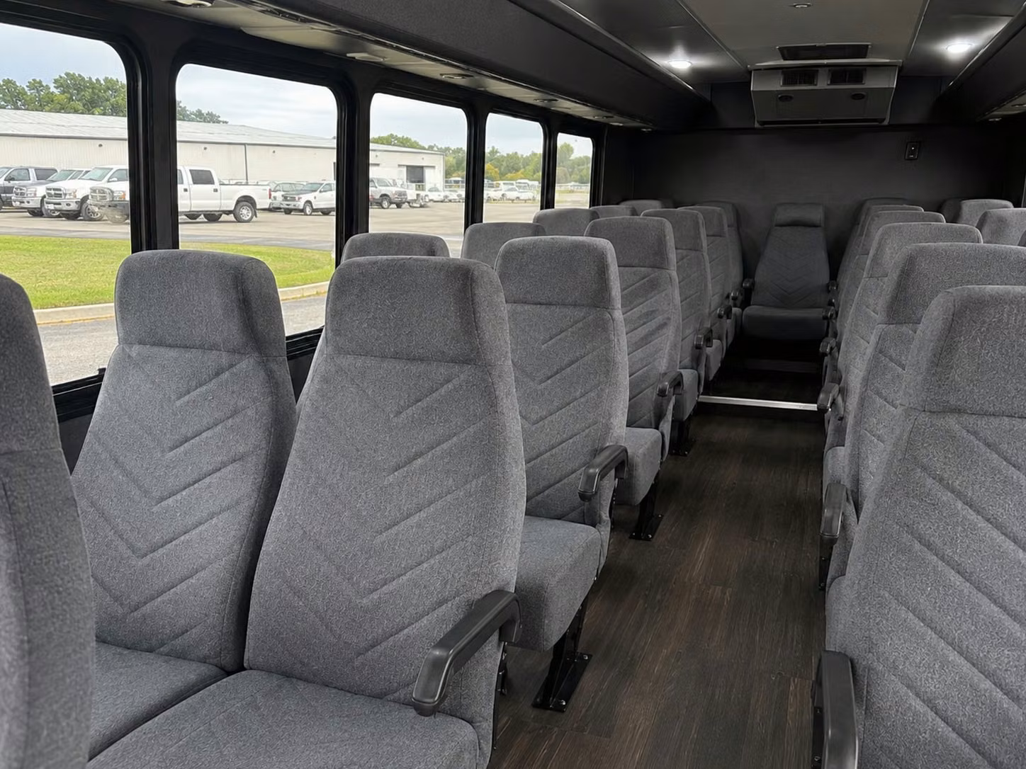 20 passenger minibus inside
