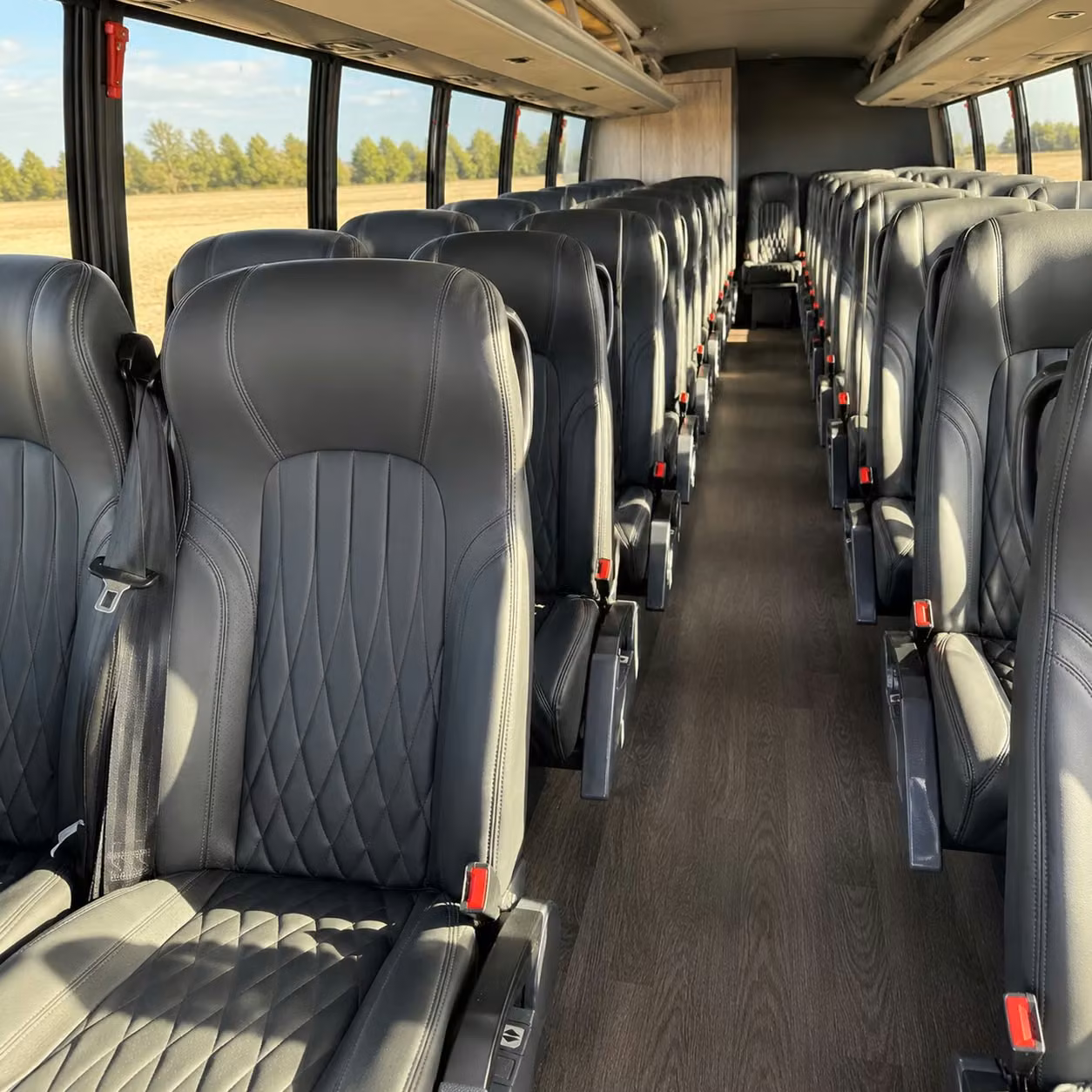35 passenger minibus inside