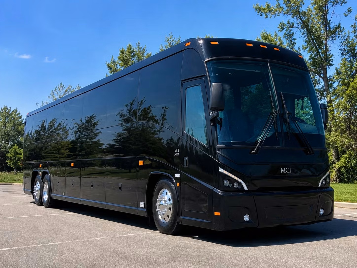 56 passenger charter bus