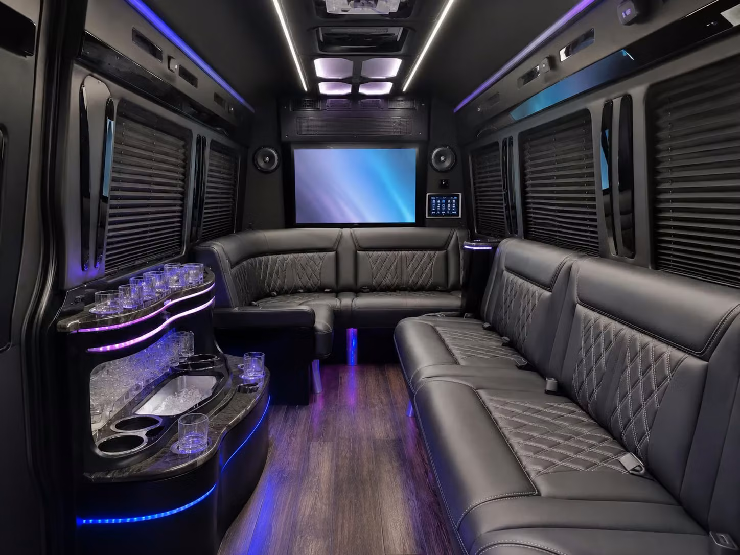 bus rental options for rohnert park trips