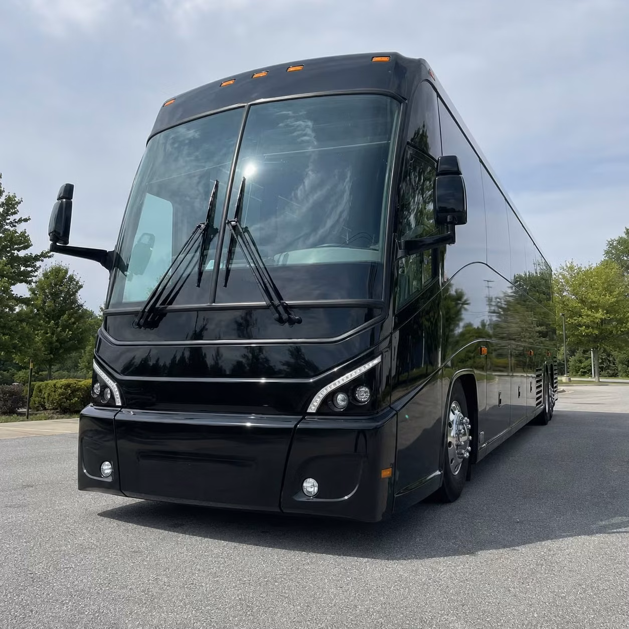 long distance government military bus charters departing rohnert park california